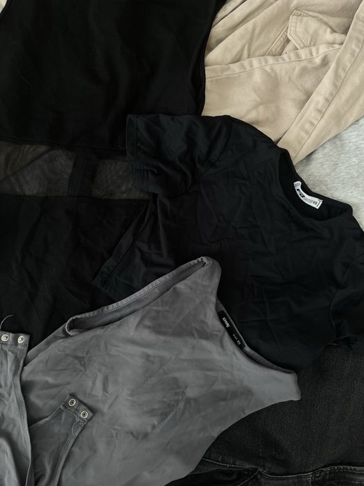 Paka ubrań S/M – Stradivarius, Bershka, H&M, Pull&Bear, 7 rzeczy