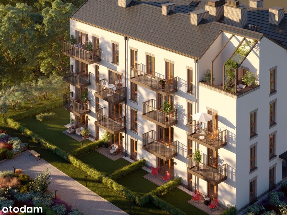 2-pok. 44m² + duży balkon, Pogodne Puck