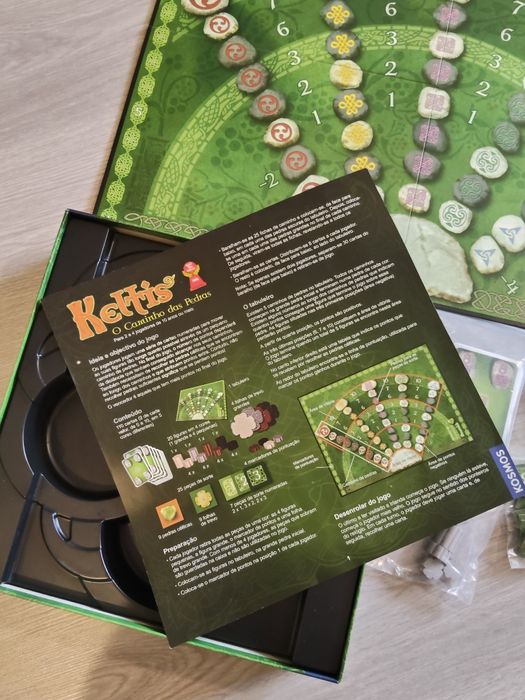Jogo de tabuleiro Keltis o Caminho das Pedras