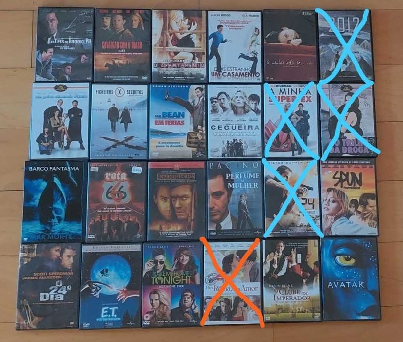 Venda de Filmes - Variados
