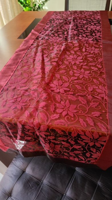 Napron vermelho em cetim