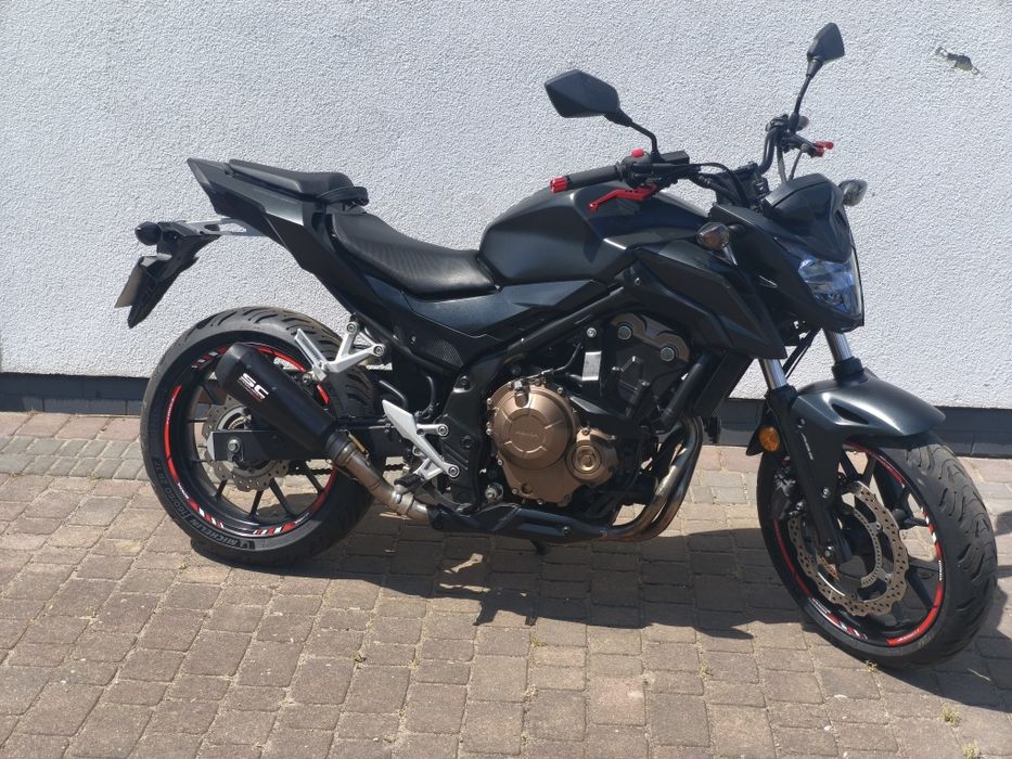Honda CB 500 F. 25 kW   A2