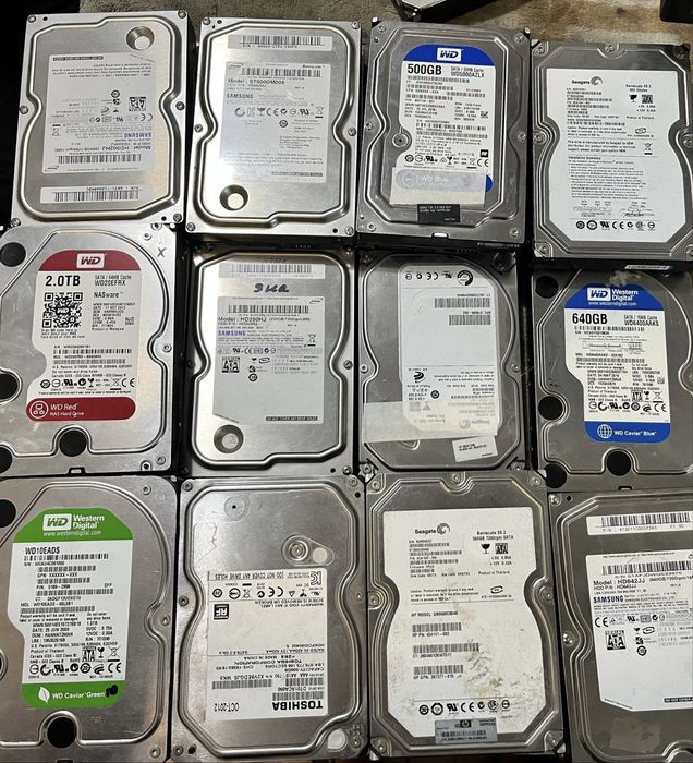 Жорсткі диски ссд hdd ssd 2.5 3.5 m2 nvme