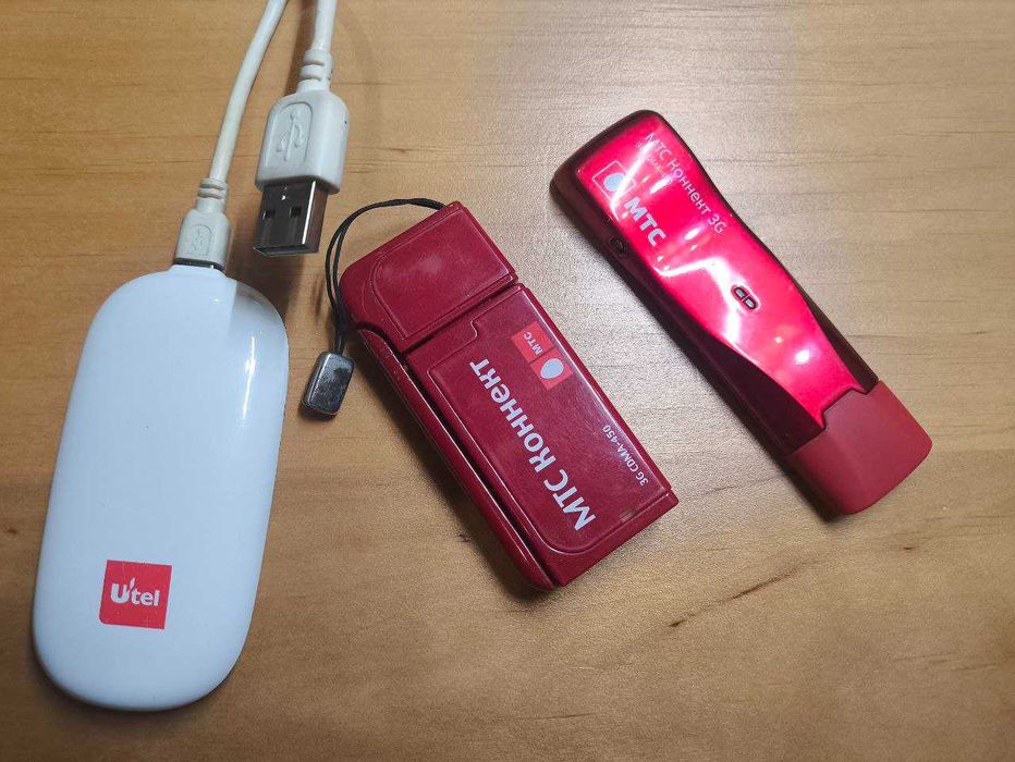Модем 3g, працюють, МТС коннект, Utel