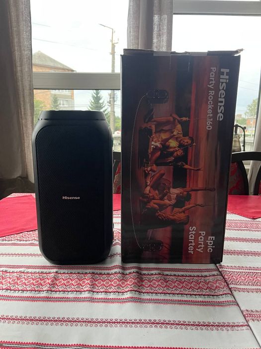 Продам нову колонку з гарантією  Hisense party Rocket 160