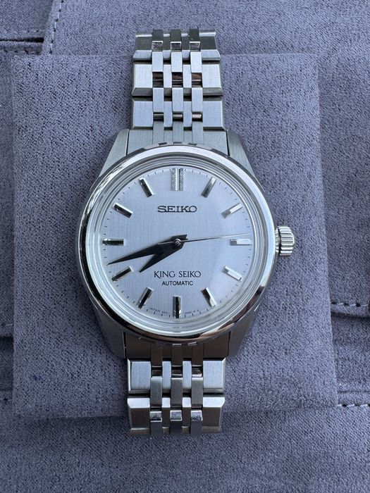 Relógio King Seiko 37mm