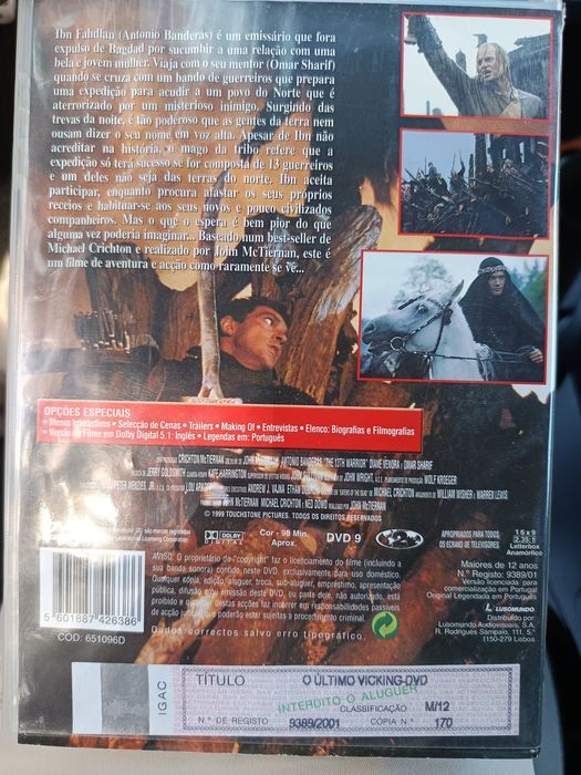 DVD o último viking