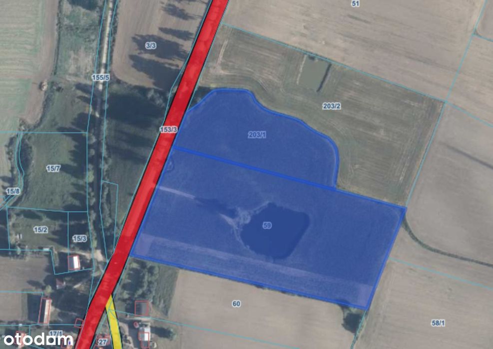 Działka inwestycyjna MPZP usługi: dom seniora / sala weselna / hotel