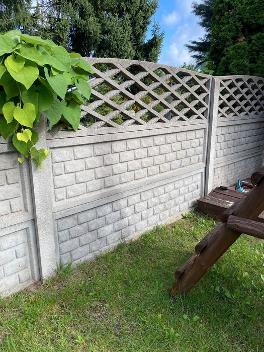 Płyta płot betonowy