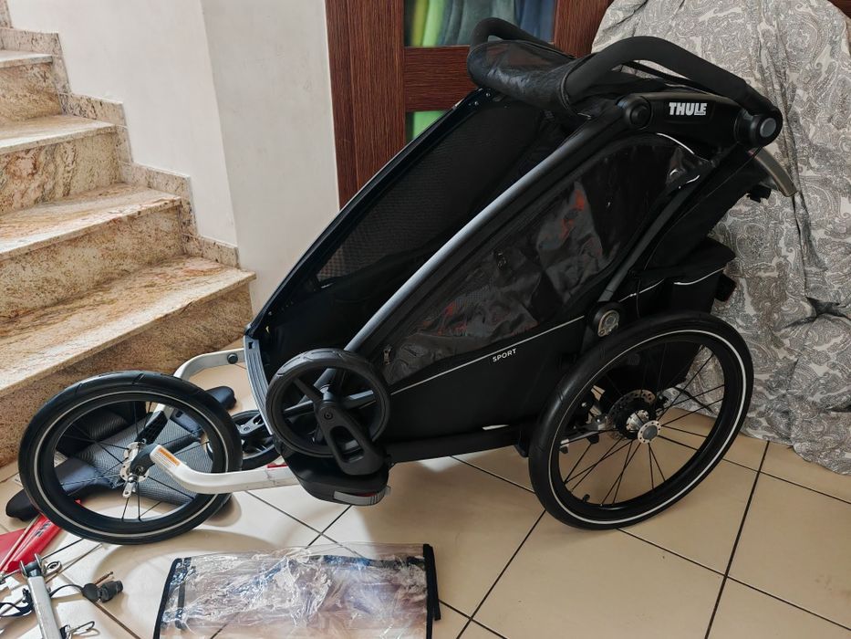 Thule Sport przyczepka rowerowa+jogging+supporter
