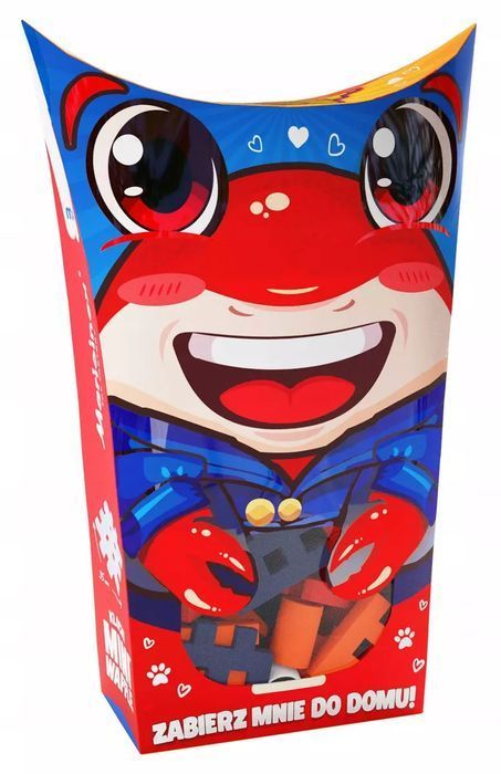 Marioinex Mini Waffle POKET PETS - zestaw KRAB. Mario-inex