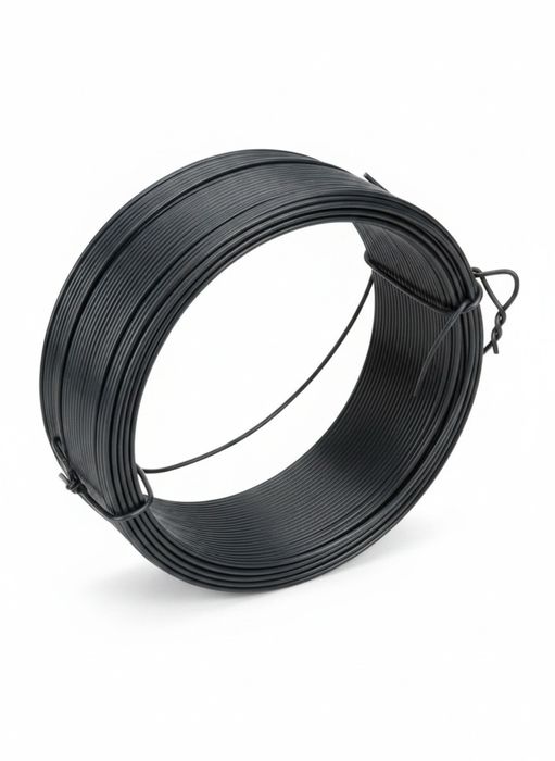 Drut wiazalkowy powlekany zielony/antracyt 1,2mmx50m