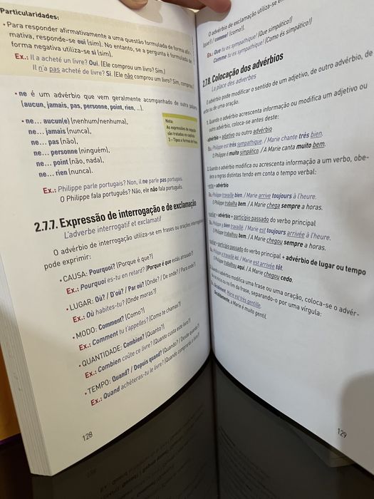 Livro gramática Francês 3.o ciclo