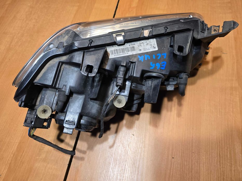 BMW 7 E65/6 LIFT LCI Lampa Przód Prawa Lewa Xenon KOMPLET Stan BDB