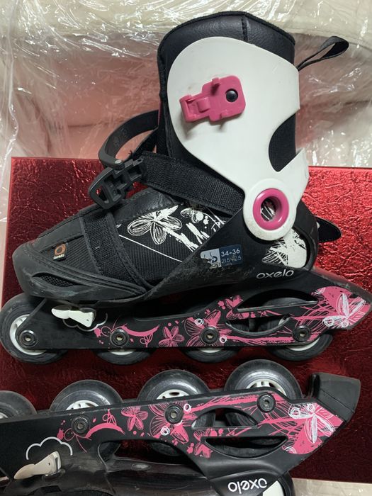 Patins em linha oxelo
