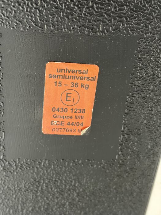 Cadeira auto de criança 15-36 kg