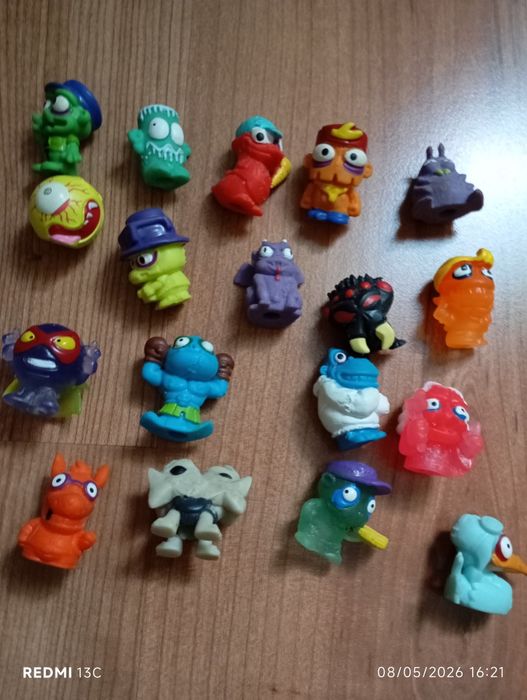 Zomblings,Trash pack e acessórios