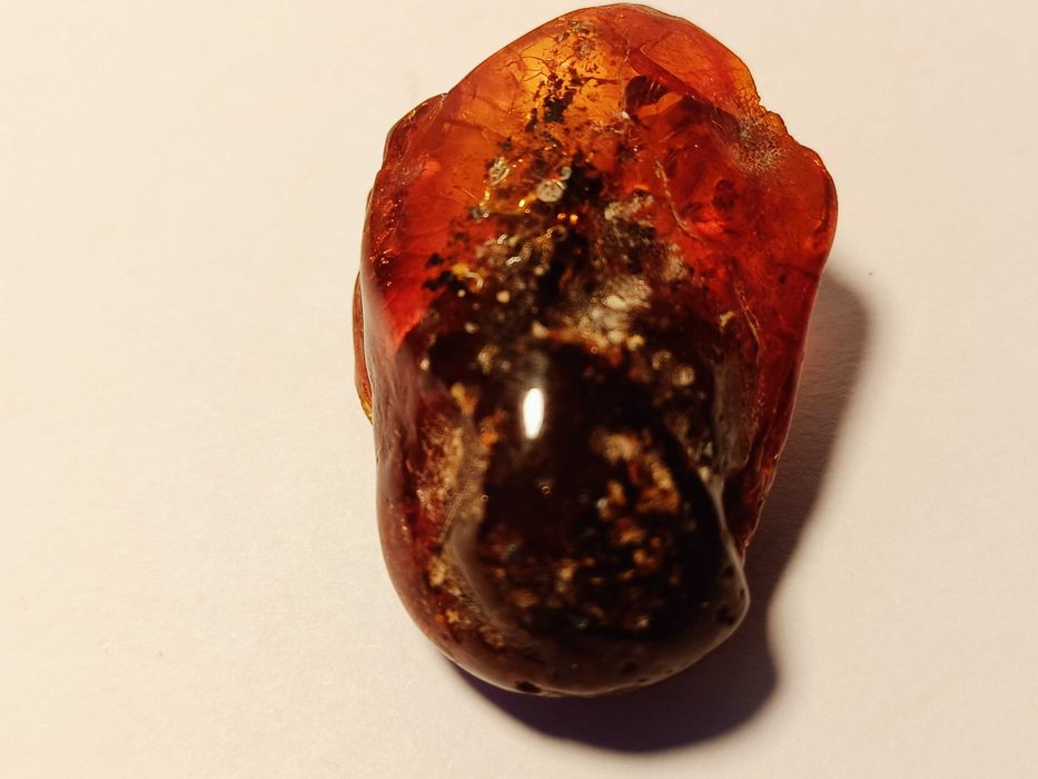 Bursztyn bałtycki naturalny oszlifowany waga 5 gram