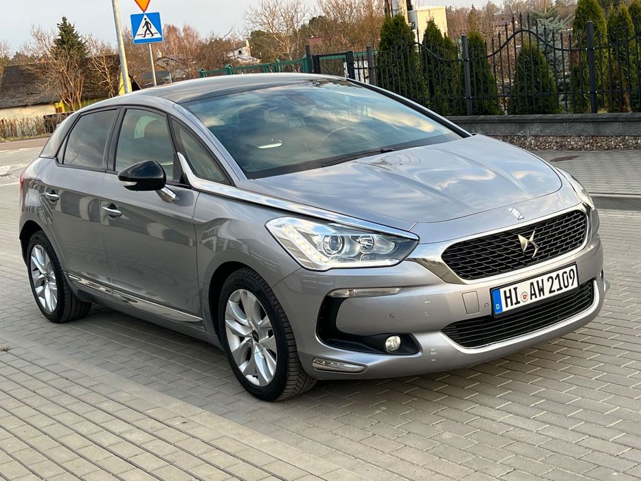 DS Automobiles DS 5 MEGA STAN 2,0hdi 180PS kamera skóra navi masaż grzane bezwypadkowy