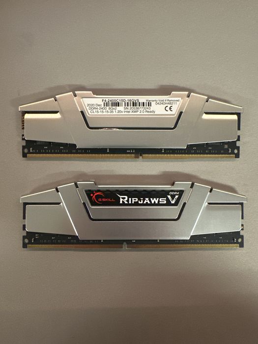 Memorias RAM Ripjaws DDR4 2x8GB 2400