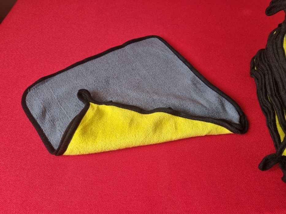 Zestaw do auta ściereczki microfibra 10szt   Duże+Małe  60cm i 30cm