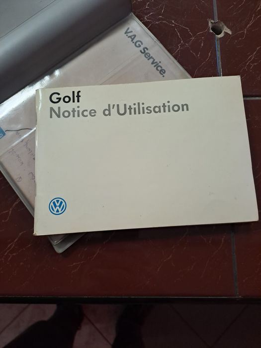 VW Golf II - instrukcja obsługi w języku francuskim