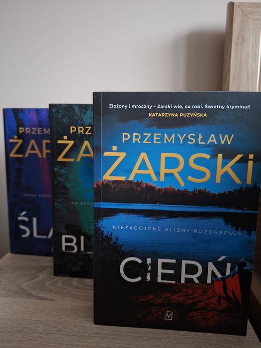 Zestaw książek kryminał