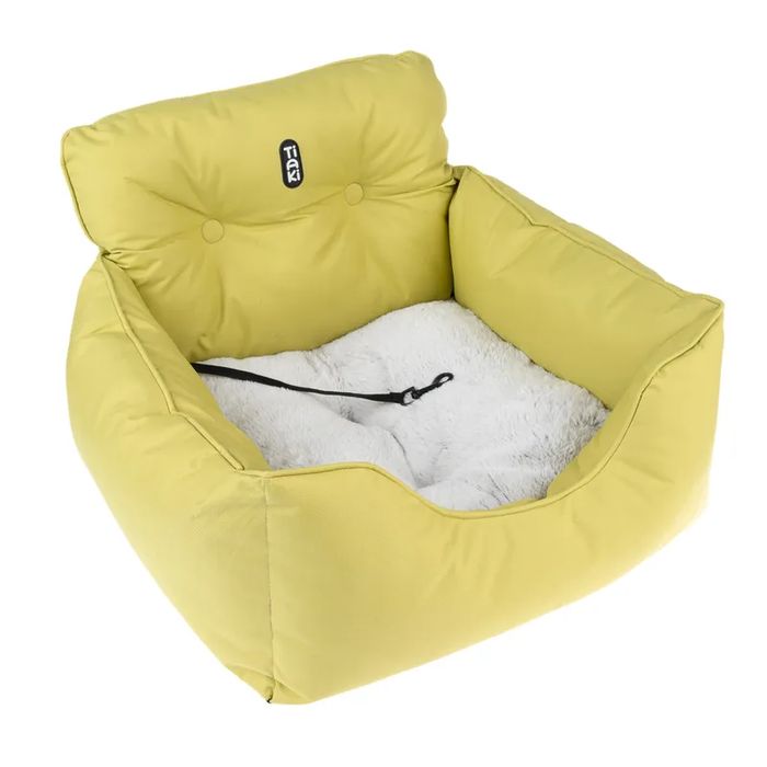 TIAKI Fotelik Samochodowy dla Psa Neon 53x50x35cm UŻYWANY