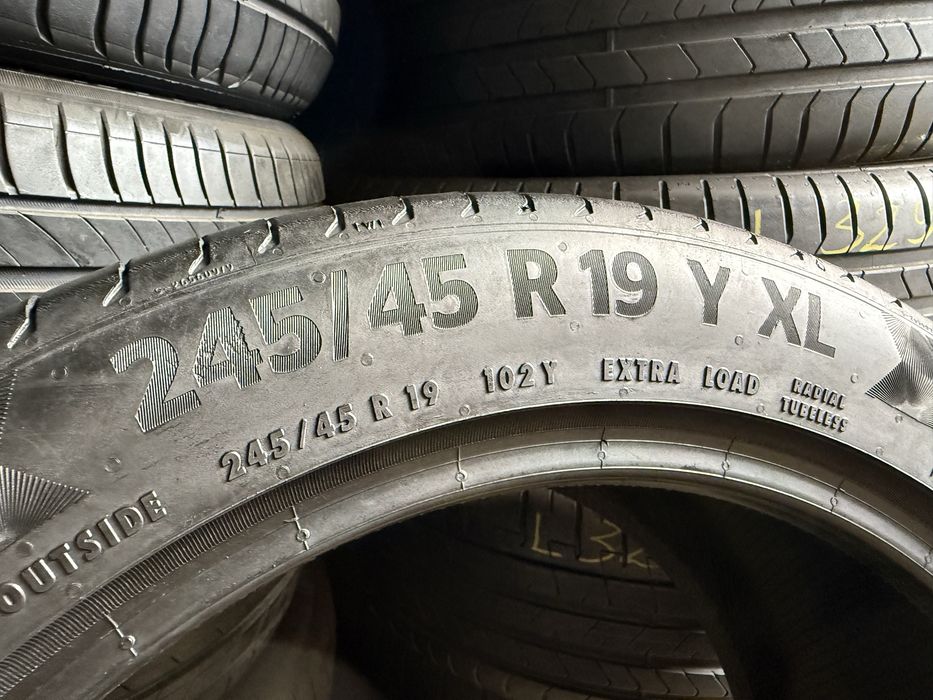 Літні шини 245/45 R19 Continental PremiumContact 6 4шт. 80% 2022