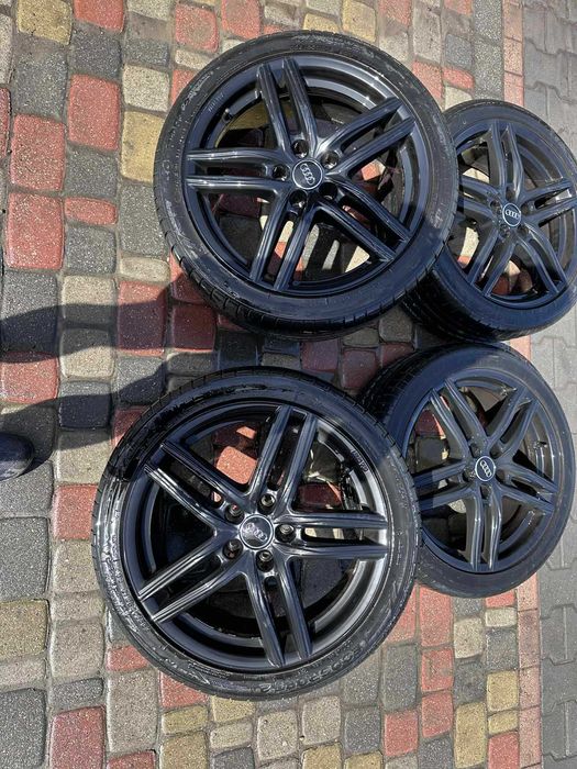 Alufelgi r18 5x112 et 30 z oponami 225/40
