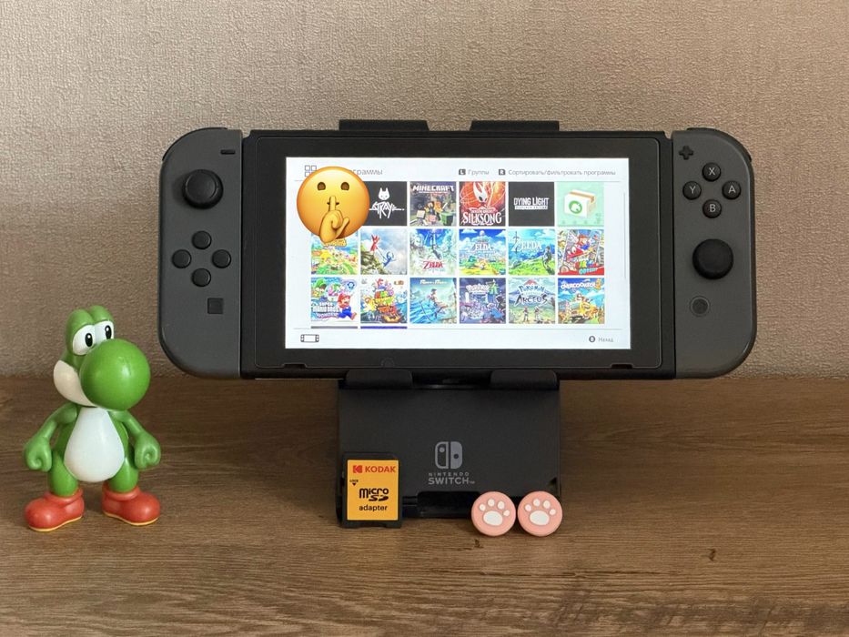 Безкошовні ігри Nintendo Switch v2 + sd 128 + більше 15 ігор #252