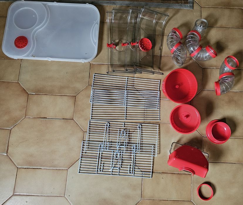 Gaiola ZOLUX Rody 3 Trio  + Gaiola Rody Mini