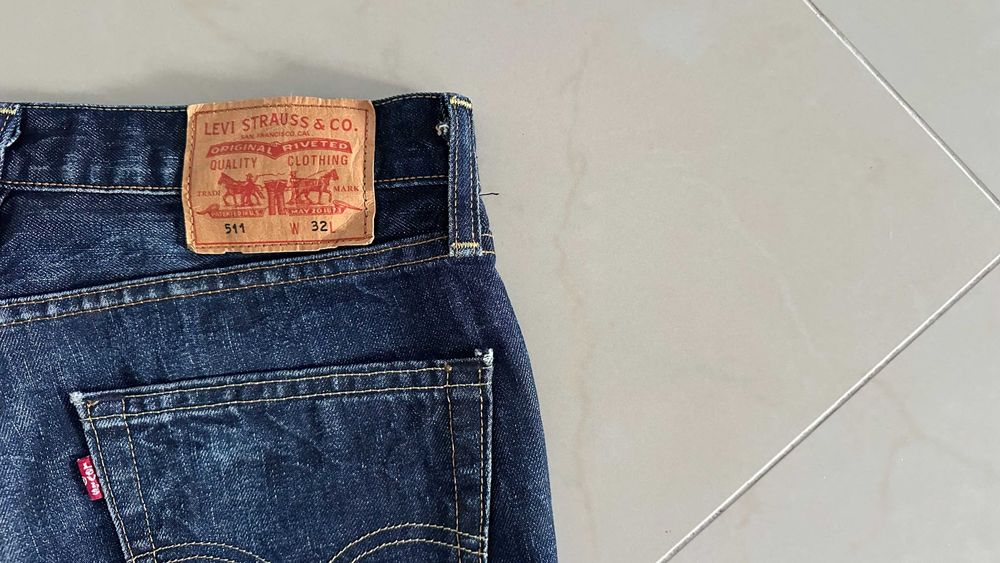 Levis 511 W32 Szorty Krótkie Spodenki Piękne