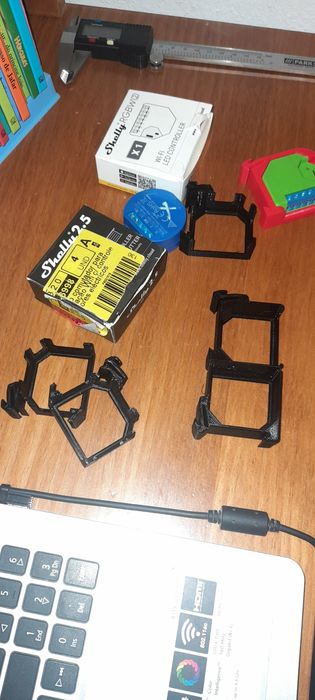 Adaptadores shelly1, 2.5 Dimmer RGB simples ou duplos64585347168003121