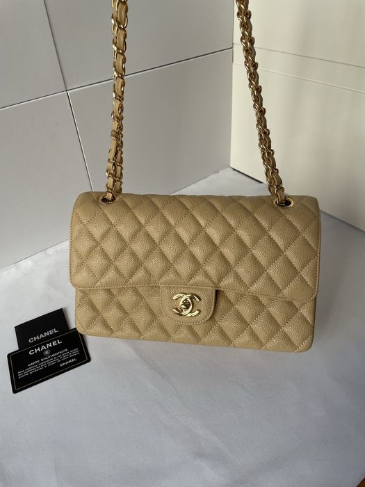 Torebka Chanel Caviar beige