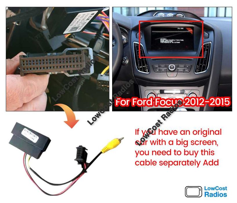 (NOVO) Rádio 2DIN 9" • FORD Focus MK3 (2011 a 2019) • Android 15 GPS