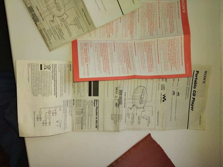 Sony Walkman CD D-NE 240