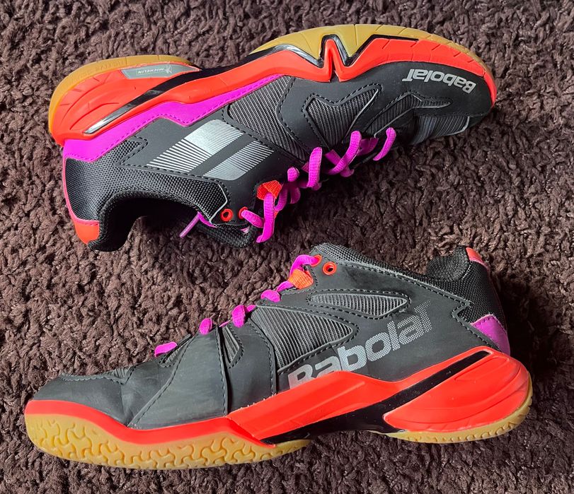 Babolat shadow spirit buty badminton siatkówka hala 36 bdb++