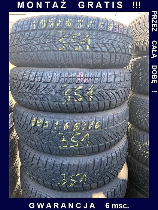 195/65r16 Dunlop Winter Sport 4D_7,2mm_4szt_(351)