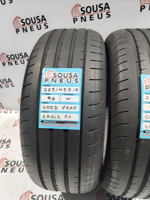 2 pneus semi novos 225-45R19 Goodyear - Oferta dos Portes 150 Euros