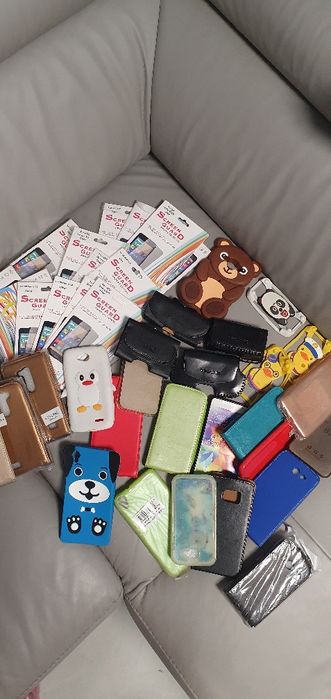 Akcesoria do telefonow etui szkiełka
