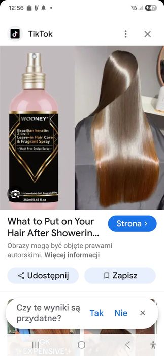 Brazylijska keratyna do włosow prostowanie połysk 250 ml