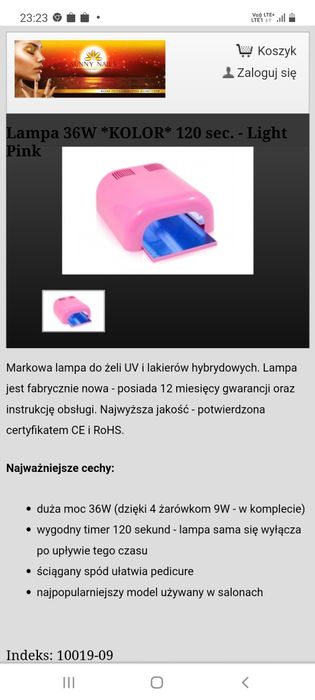 Urządzenie do paznokci sunny nail