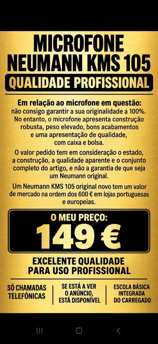 Microfone Pro. Oportunidades