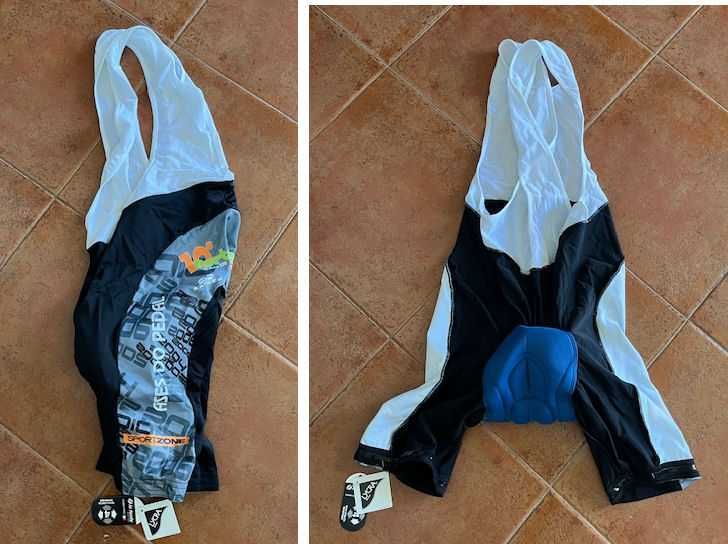 Camisolas + Calções BTT / Ciclismo - NOVOS