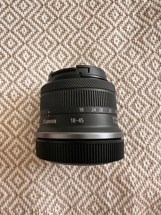 Cannon lens RF-S 18-45mm F 4.5-6.3 IS STM