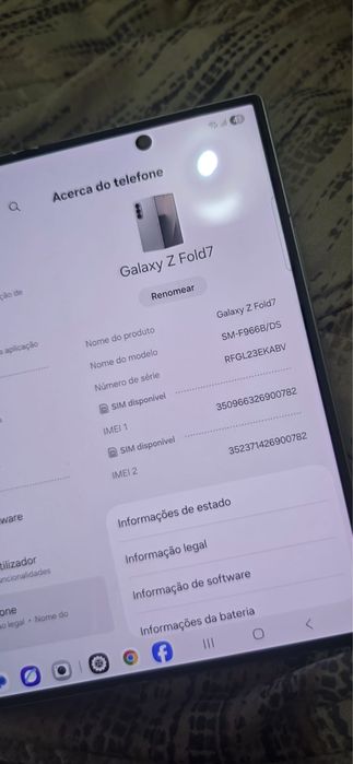 Samsung Galaxy Z fold 7 256gb