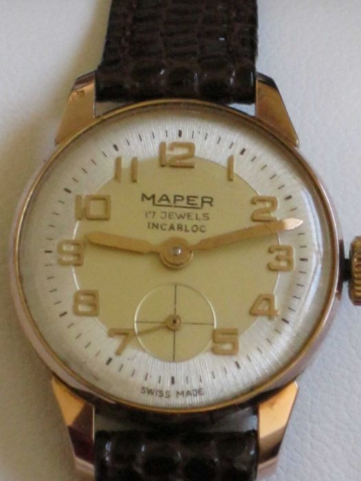 MAPER Relogio SH Antigo Corda Swiss Made