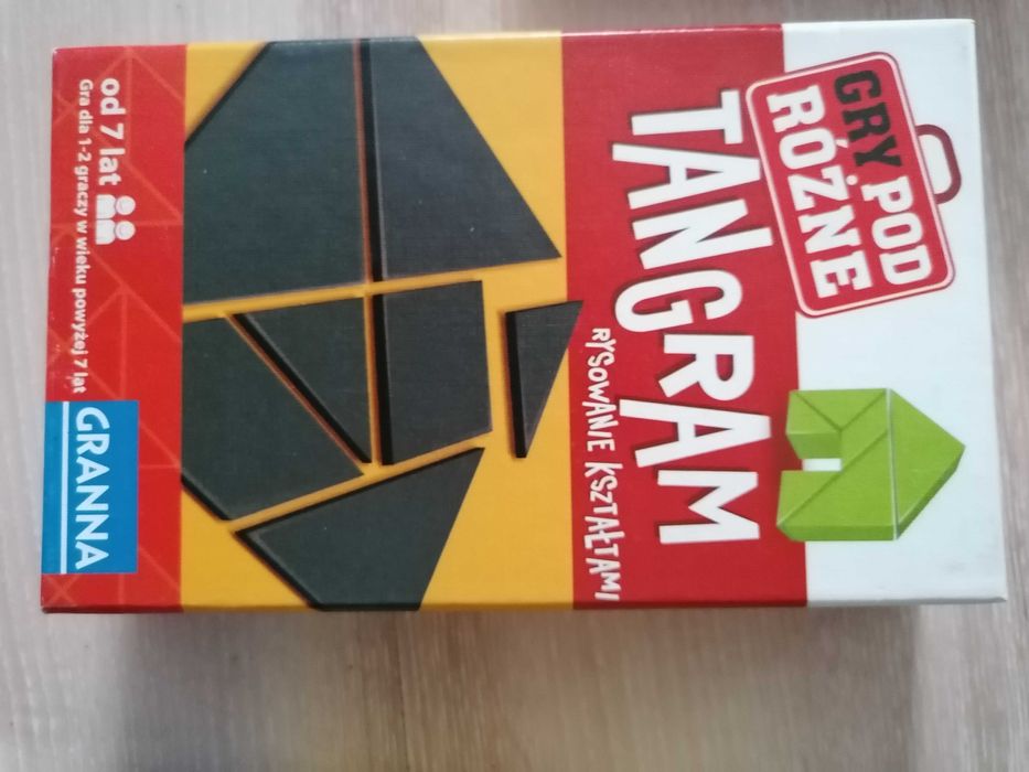 Gra Tangram kształty dla 2 osób