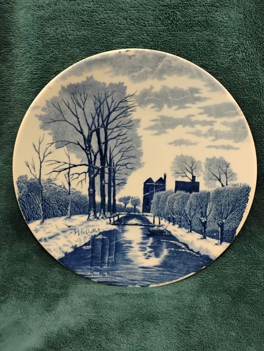 Prato decorativo Delft 509